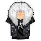 黑白星辰背心上装 缩略图