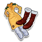 橙色风暴套裙 缩略图