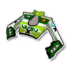 X-WIN绿队队服上装 缩略图