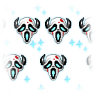 中元节脸谱背景 缩略图