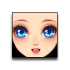 蓝海心妍表情 缩略图