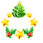 圣诞树前景 缩略图