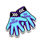 SPEED蓝队队服手套 缩略图