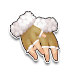 白球绒毛手套 缩略图