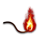 红色烈火尾饰 缩略图