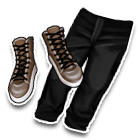 黑色回忆下装 缩略图