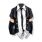 黑色敞口外套 缩略图