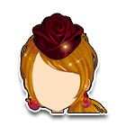 酒红色贝雷帽发饰 缩略图