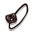 方形黑色单眼罩 缩略图