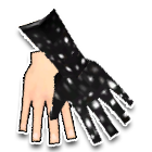 黑色休闲单手套 缩略图