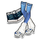 牛仔超短热裤 缩略图