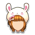 甜心兔发饰 缩略图