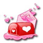 爱心邮箱挂饰 缩略图