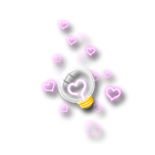 爱心灯泡头饰 缩略图