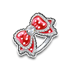 蕾丝蝶钻戒指 缩略图