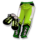 X-WIN绿队队服下装 缩略图