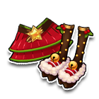 圣诞舞会短裙 缩略图