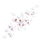 可爱兔轮胎印 缩略图