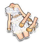 典雅娴柔衣鞋套裙 缩略图