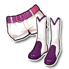 白色灯笼热裤 缩略图