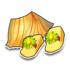 夏威夷风情红色草裙 缩略图