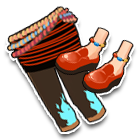 咖色暖心率性女裤 缩略图