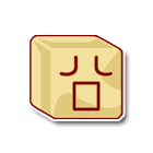 纸袋郁闷表情头饰 缩略图