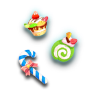 糖果甜品前景 缩略图