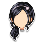 白色茉莉发圈发型 缩略图