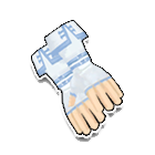 白色天使发型手套 缩略图