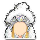 银色桑巴舞服毛绒发饰 缩略图