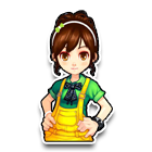 嫩绿短袖背带套装 缩略图