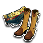 深绿色牛仔短裤 缩略图