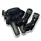 黑白魔力女下装 缩略图