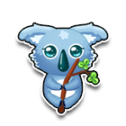 憨憨考拉头饰 缩略图