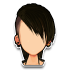 时尚蓬勃偏分发型 缩略图