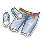 温雅学院派下装 缩略图