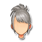 银灰色男式发髻 缩略图