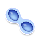 宝石蓝眼镜 缩略图