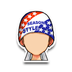 星型旗帜头巾发饰 缩略图