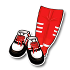 白条红底运动裤 缩略图