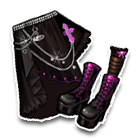 紫色魅力短裙 缩略图