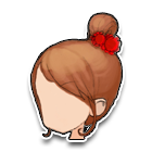 红发夹蘑菇发型 缩略图