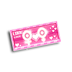 粉色情迷车牌 缩略图