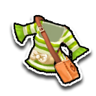 绿白条纹情侣背心 缩略图