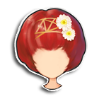 缀花发卡娃娃头 缩略图