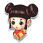 大头中国娃娃头饰 缩略图