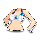 温婉蓝丝带上装 缩略图