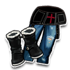 水磨牛仔裤 缩略图