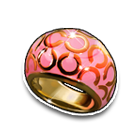 粉镶琉璃订婚戒指 缩略图